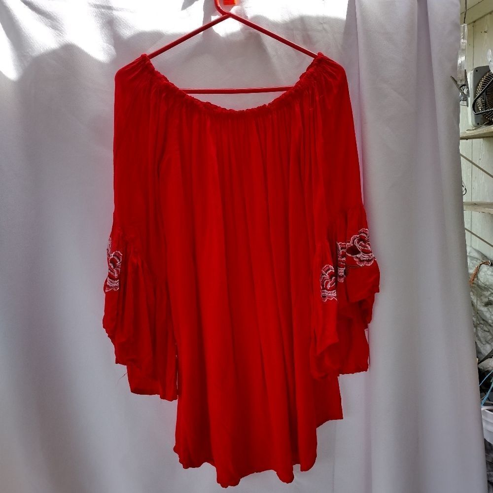 Feathers tunic 